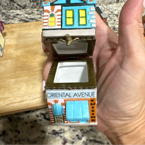 Monopoly Hinged  Trinket Boxes -1999- Lot Of 4-  Hasbro - Picture 12 of 16